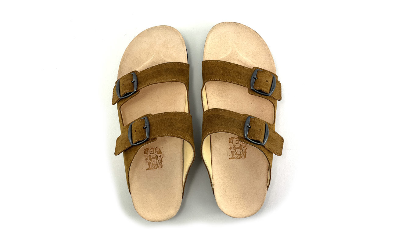 Sandales 2B25 Marron Croute