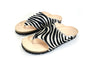 Sandales T1 zèbre