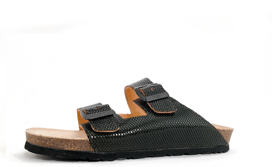 Sandales 2B25 Serpent vert